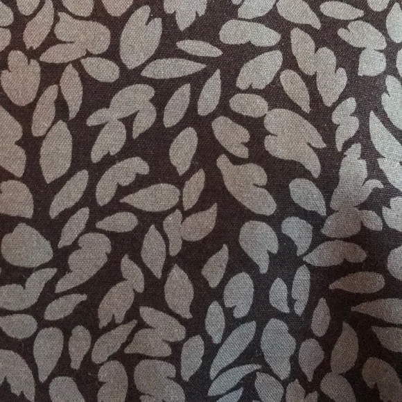 Black Patterned High Waisted Skirt - Picture 2 of 3